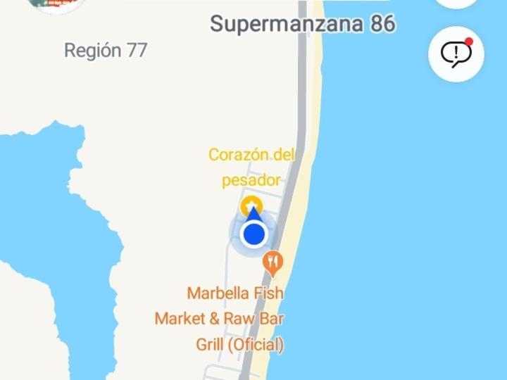 Appartement Corazon Del Pescador à Cancún Extérieur photo